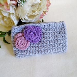 Amigurumi cosmetic bag crochet coin bag coin purse